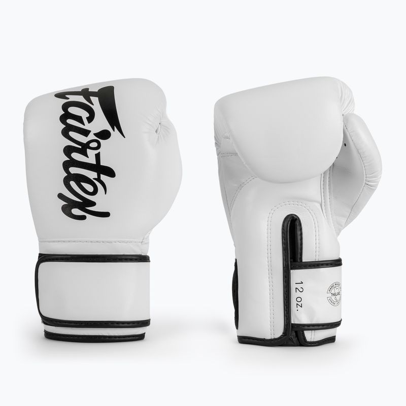 Boxhandschuhe Fairtex Microfiber white