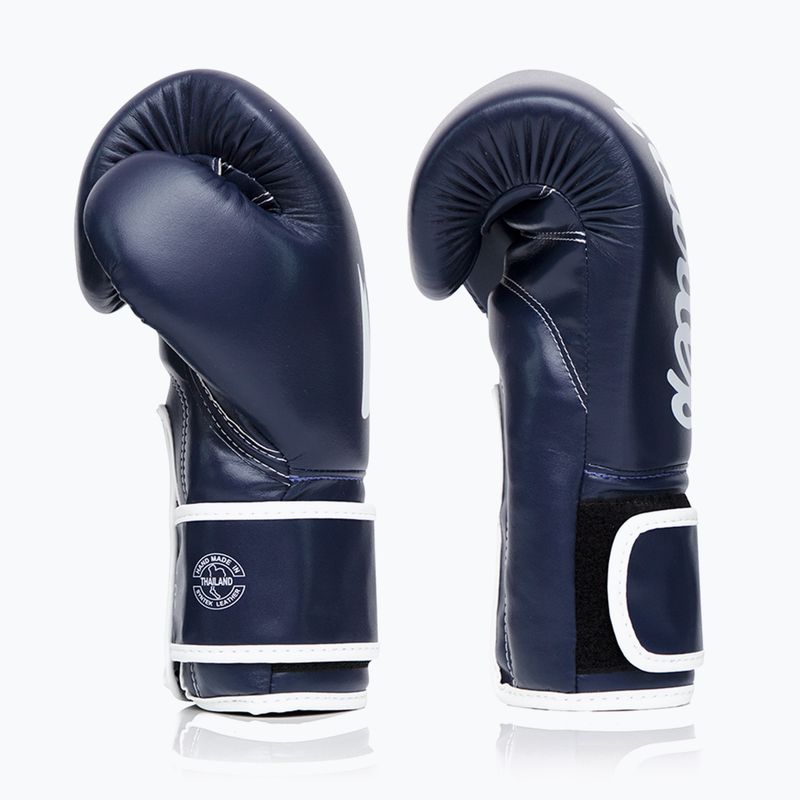 Boxhandschuhe Fairtex Microfiber Art Collections Blue Wave blue 3