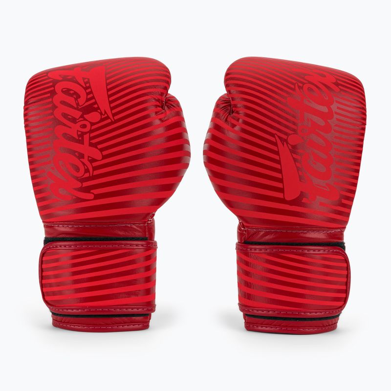 Boxhandschuhe Fairtex Microfiber Art Collections Minimalism Art red 2