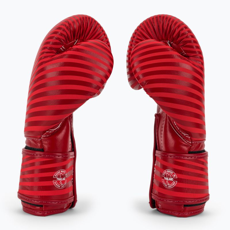 Boxhandschuhe Fairtex Microfiber Art Collections Minimalism Art red 4