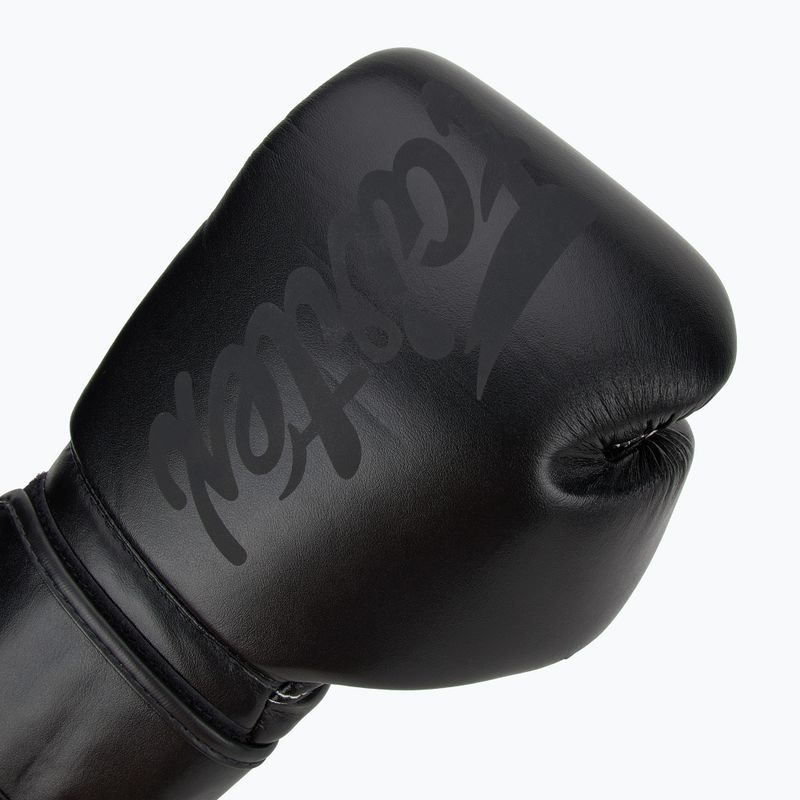 Boxhandschuhe Fairtex Microfiber Art Collection Solid black 5
