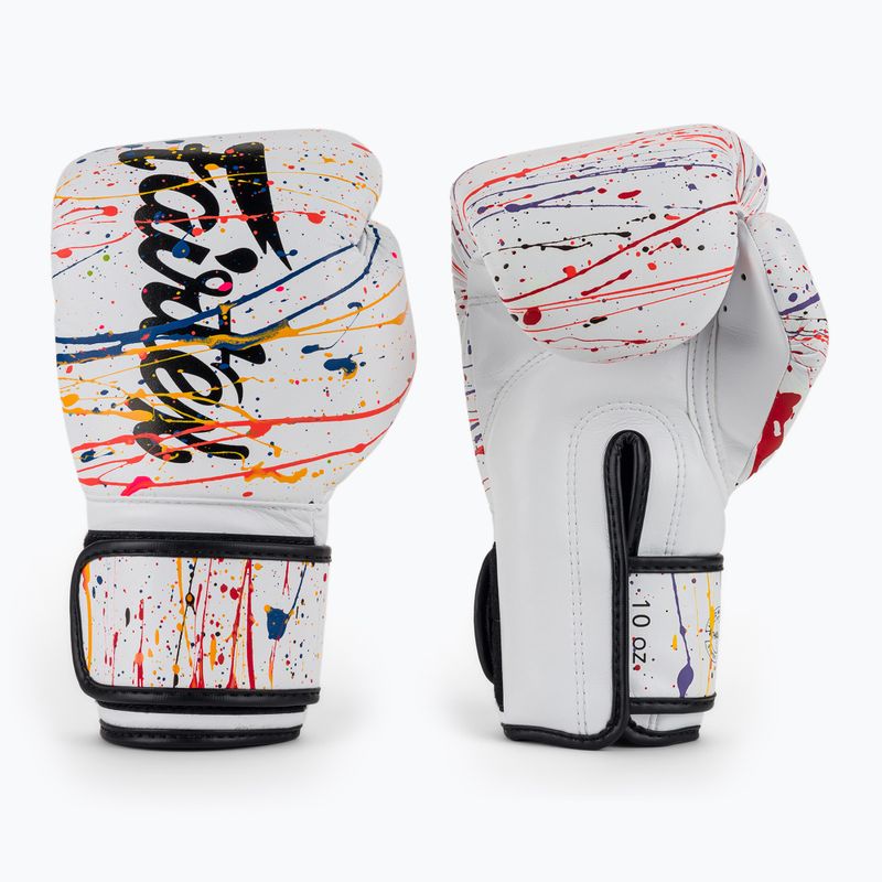 Boxhandschuhe Fairtex Microfiber Art Collections Painter white