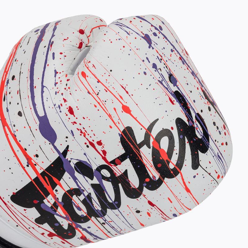 Boxhandschuhe Fairtex Microfiber Art Collections Painter white 5