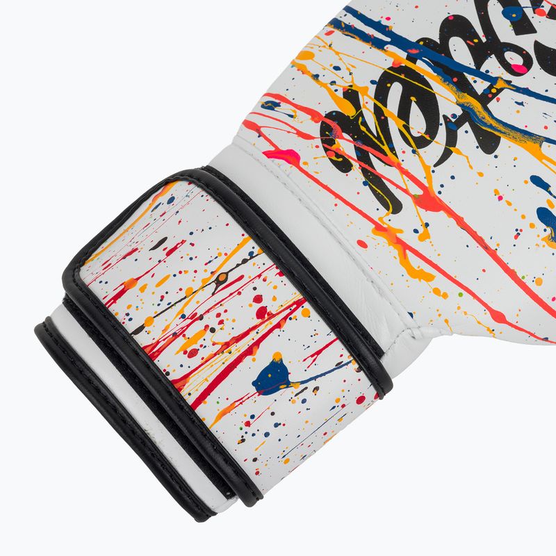 Boxhandschuhe Fairtex Microfiber Art Collections Painter white 6