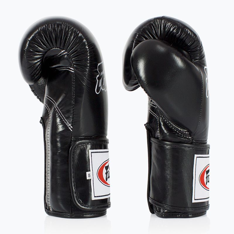 Fairtex Super Sparring Boxhandschuhe - Locked Thumb schwarz 3