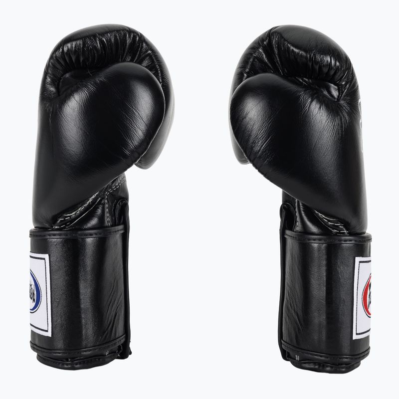 Fairtex Super Sparring Boxhandschuhe - Locked Thumb schwarz 4