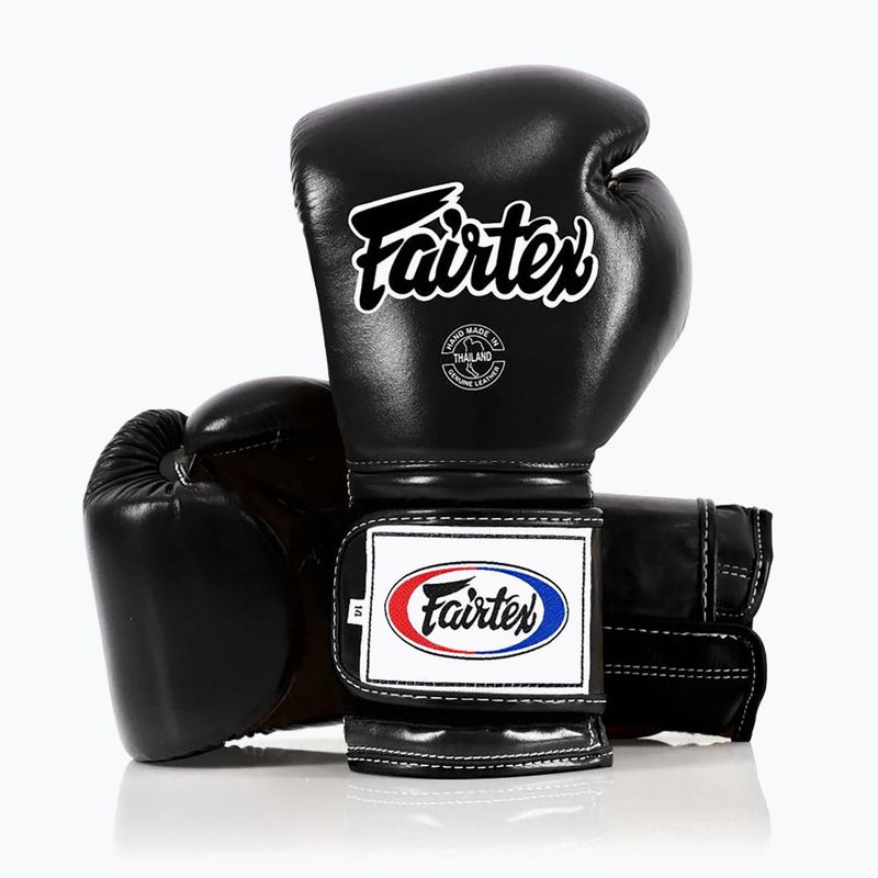 Boxhandschuhe Fairtex Heavy Hitter's Mexican Style black 4