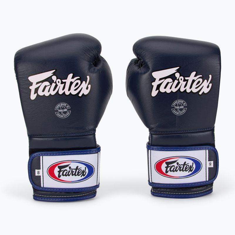 Boxhandschuhe Fairtex Heavy Hitter's Mexican Style blue 2