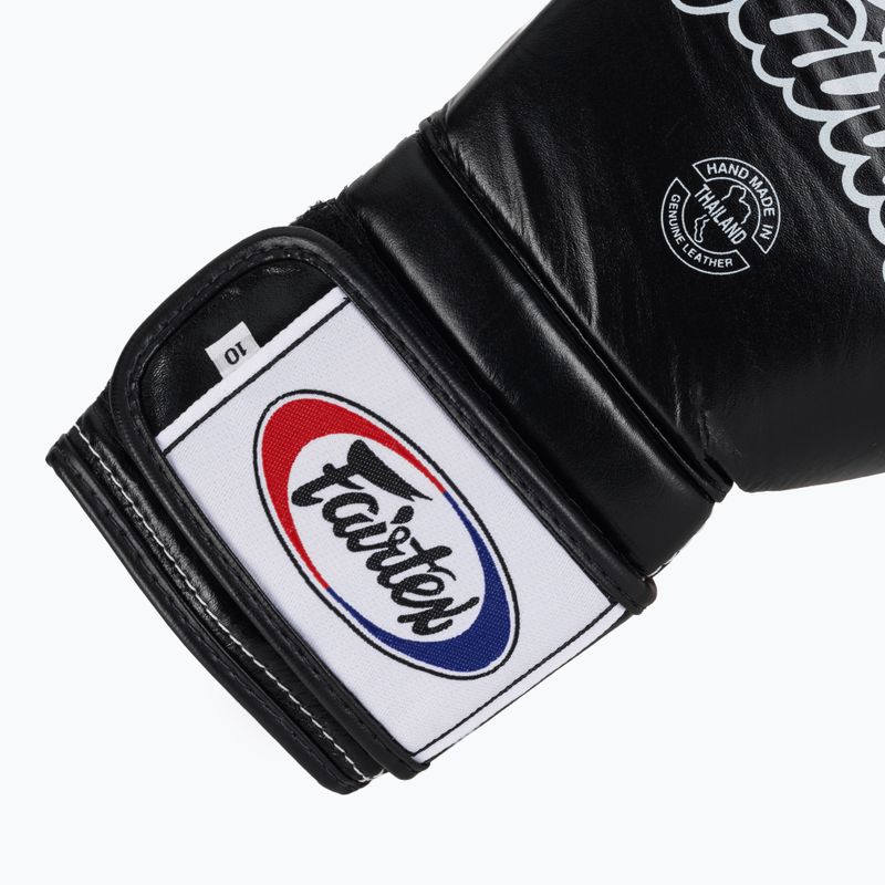 Boxhandschuhe Fairtex Heavy Hitter's Mexican Style black/yellow 6
