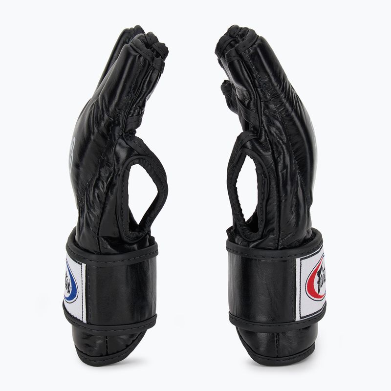 Handschuhe MMA Fairtex "Open Thumb Loop" black 4