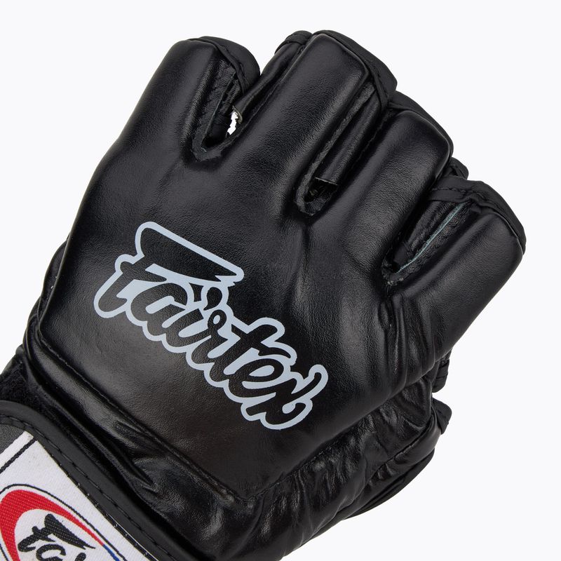 Handschuhe MMA Fairtex "Open Thumb Loop" black 5