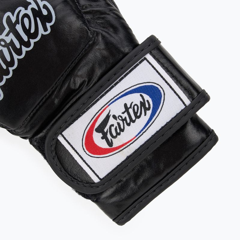 Handschuhe MMA Fairtex "Open Thumb Loop" black 6