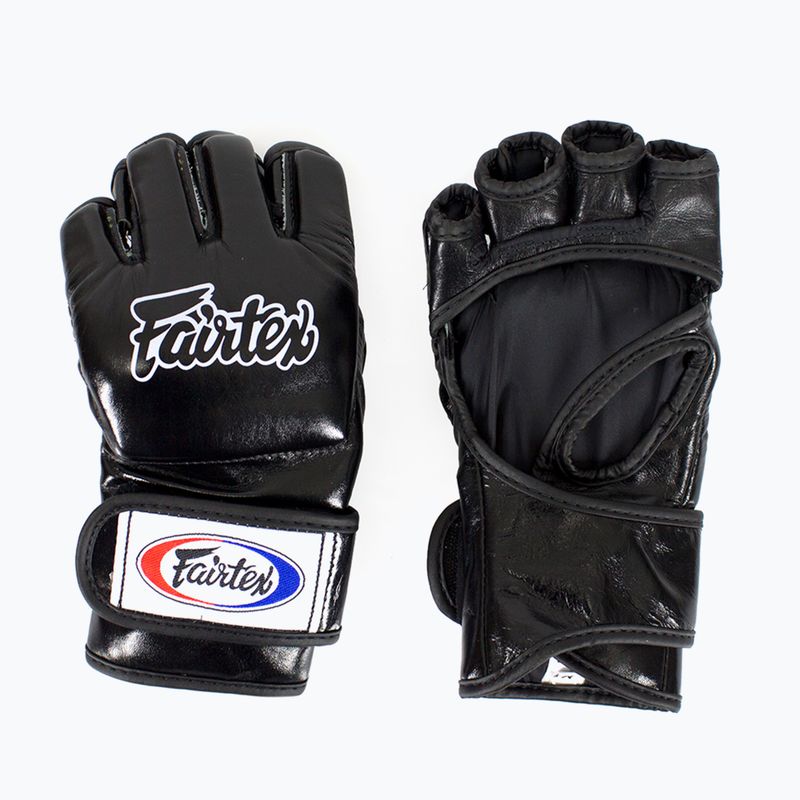 Handschuhe MMA Fairtex "Open Thumb Loop" black