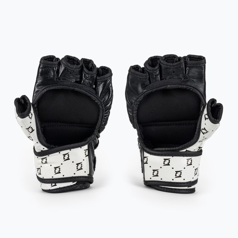 Fairtex Super Sparring Grappling Handschuhe weiß/schwarz 3