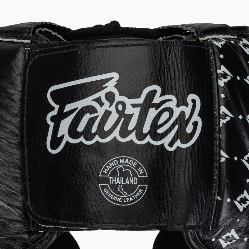 Boxhelm Fairtex Super SPaarring black/white 5