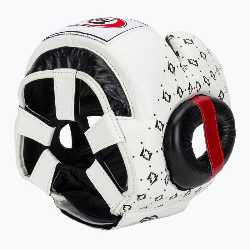 Boxhelm Fairtex Super SPaarring white/black 6