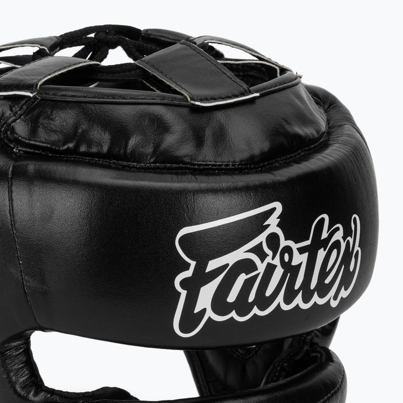 Boxhelm Fairtex Full Face Protector black 4