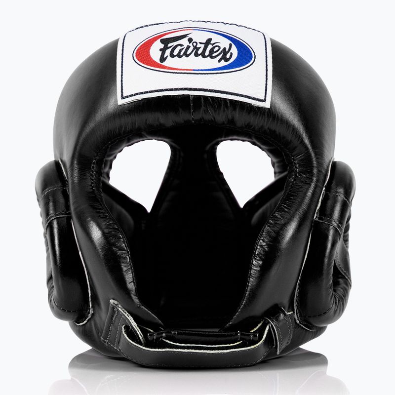Boxhelm Fairtex Muay Thai Competition black