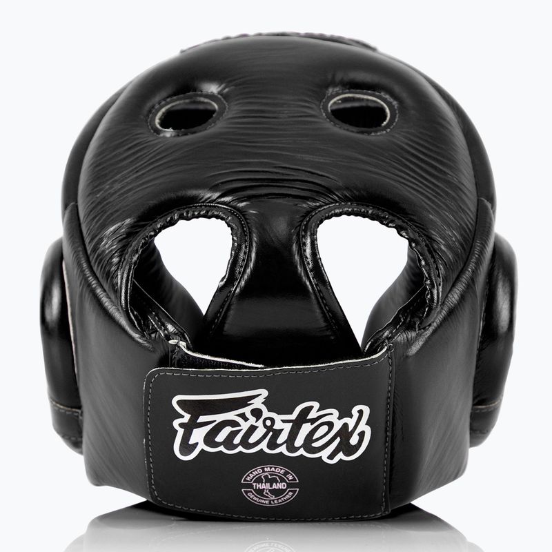 Boxhelm Fairtex Muay Thai Competition black 4