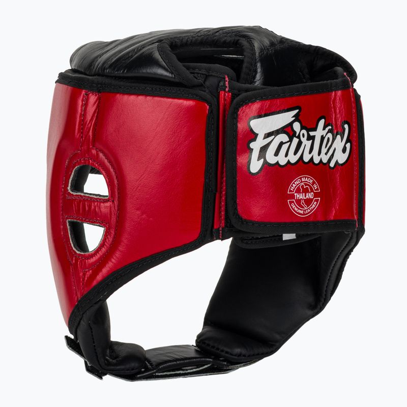 Schutzhelm Fairtex Muay Thai & Kickboxing Competition red 3