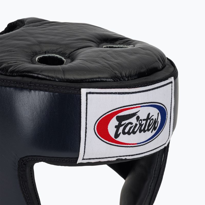 Schutzhelm Fairtex Muay Thai & Kickboxing Competition blue 4