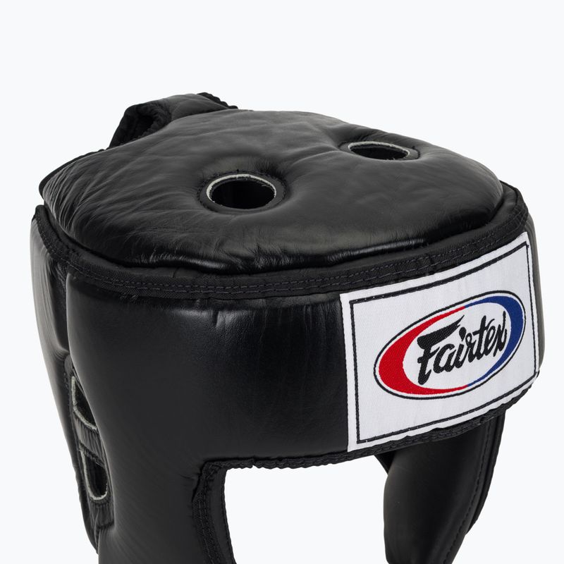 Schutzhelm Fairtex Muay Thai & Kickboxing Competition black 4