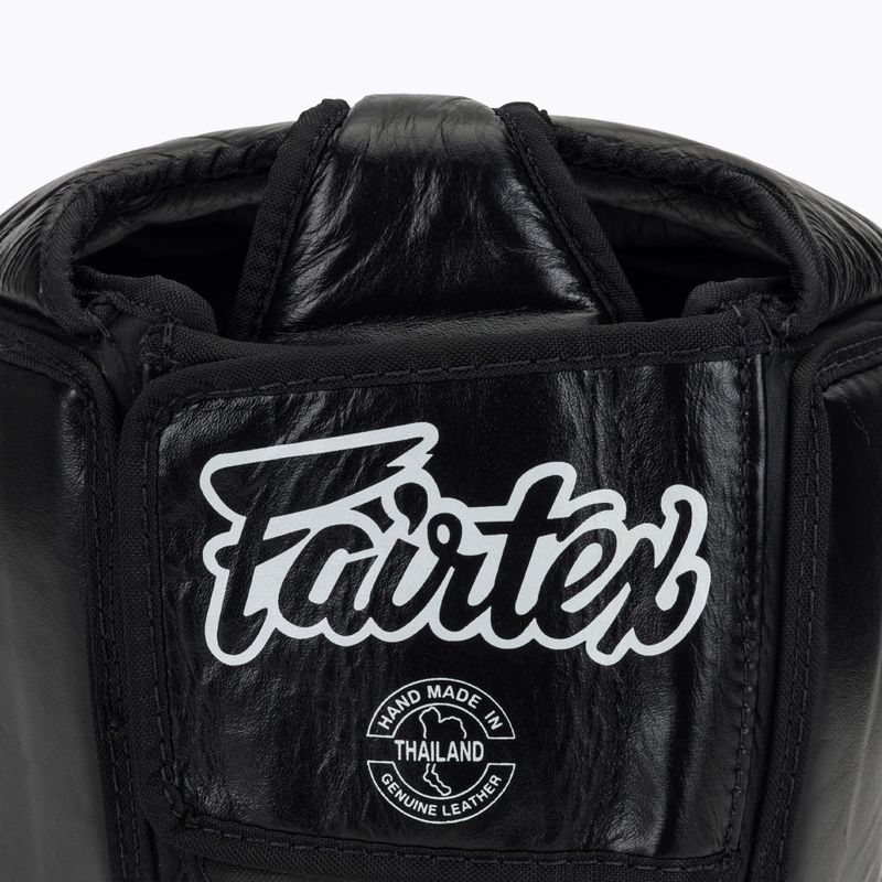 Schutzhelm Fairtex Muay Thai & Kickboxing Competition black 5