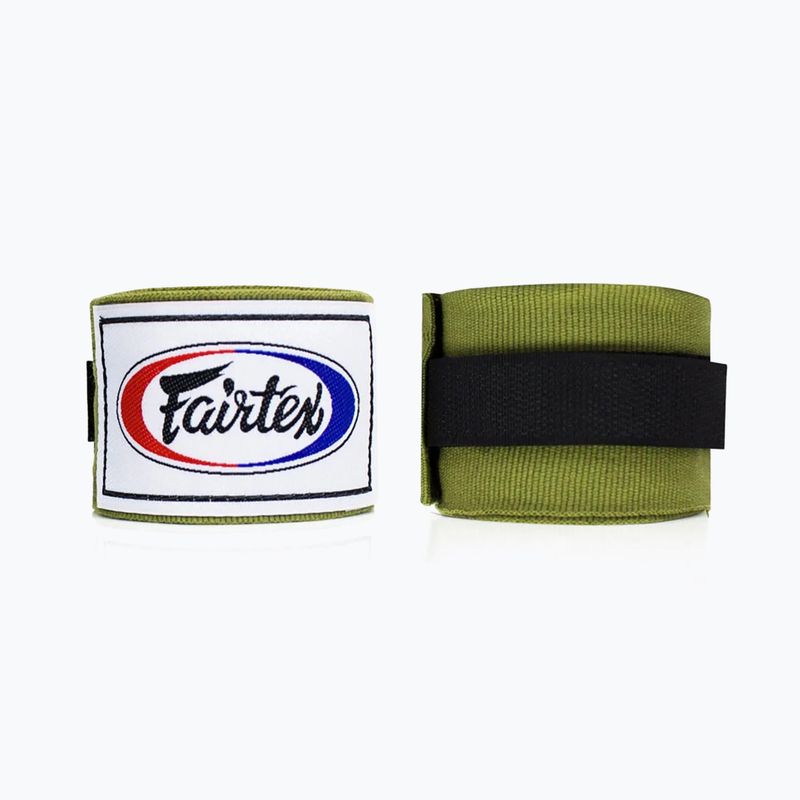 Boxbandagen Fairtex Handwraps 455 cm olive    Neu