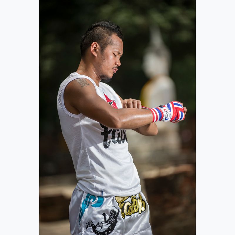 Boxbandagen Fairtex Handwraps 455 cm red/white/blue