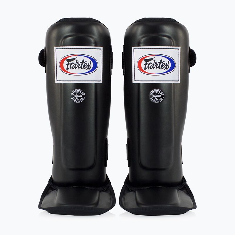 Fairtex In-Step Double Padded Tibia Protektoren schwarz