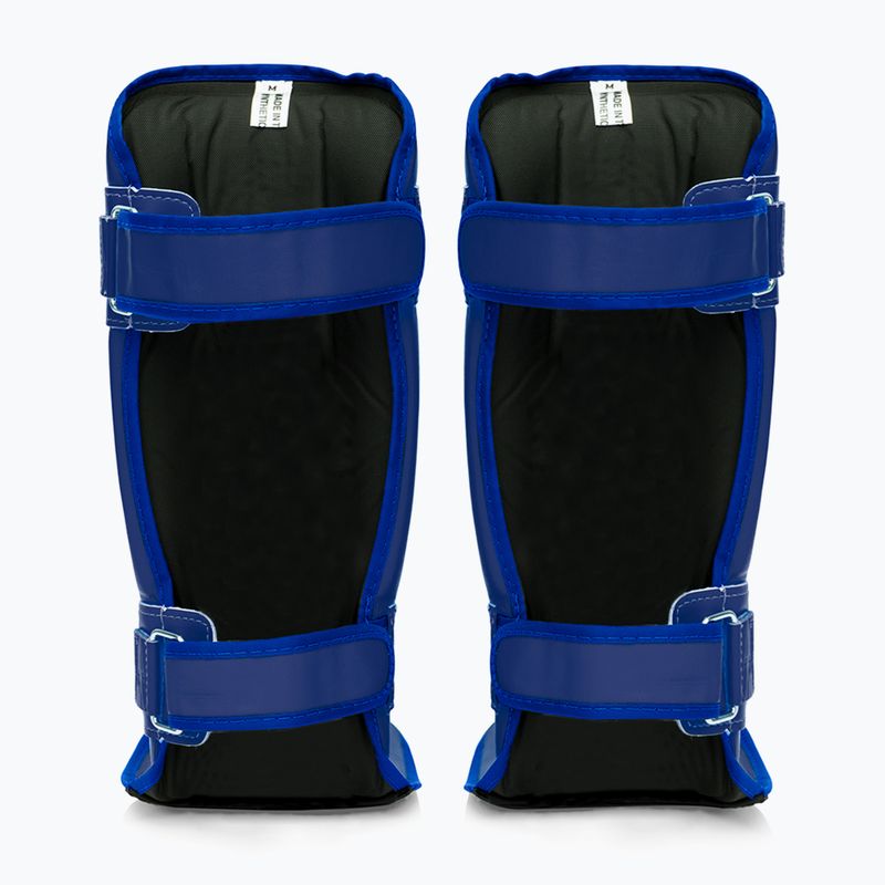 Fairtex In-Step Double Padded Tibia Protektoren blau 2