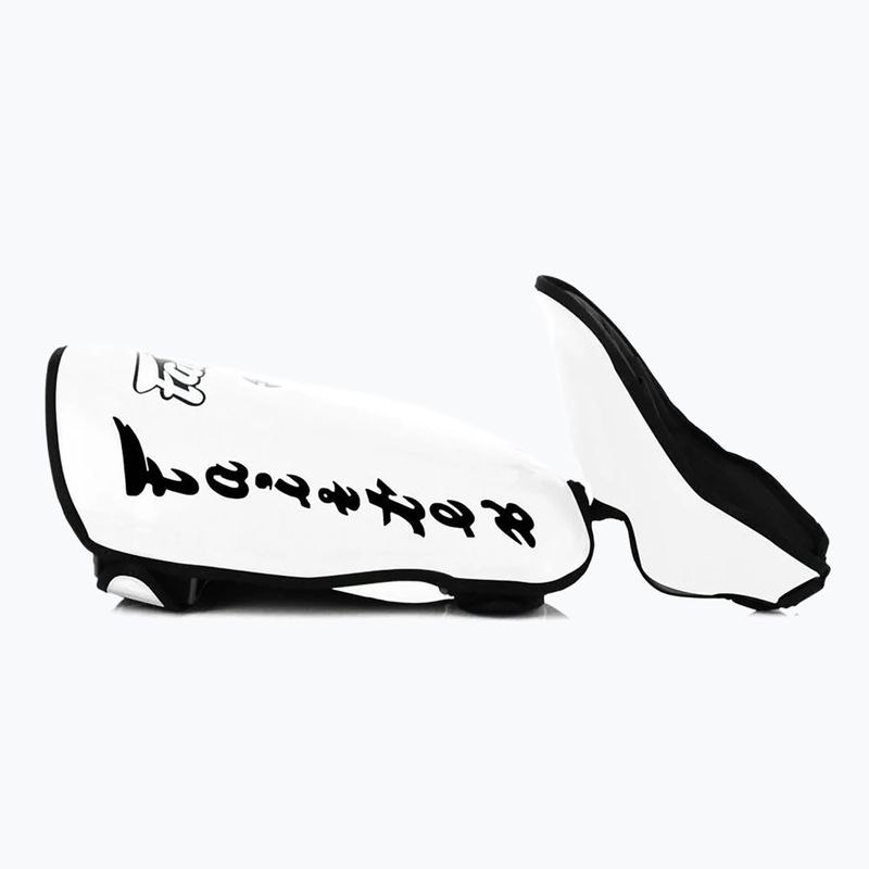 Schienbeinschützer Fairtex Detachable In-Step Shin Pads A.K.A. "Twister" white 2