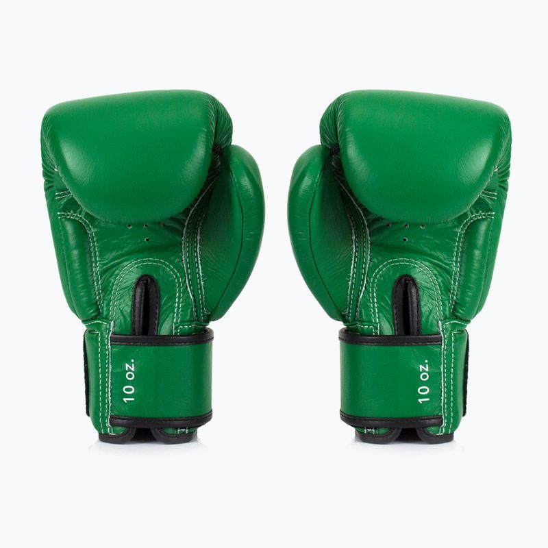Boxhandschuhe Fairtex Real Leather Boxing green 2