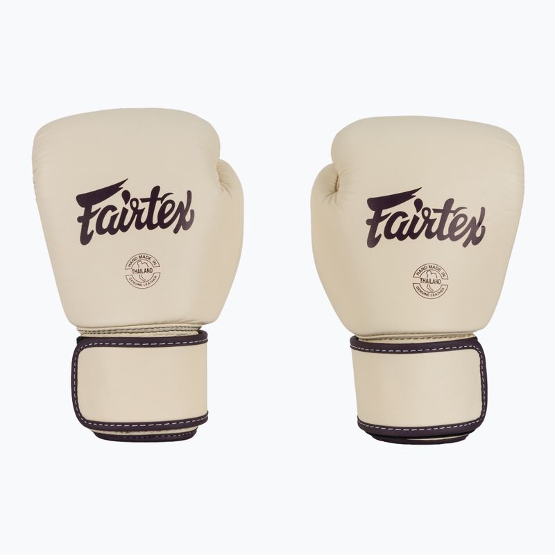 Boxhandschuhe Fairtex Real Leather Boxing Khaki 2