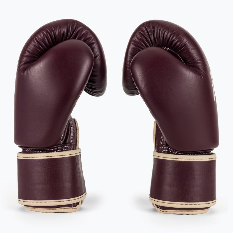 Boxhandschuhe Fairtex Real Leather Boxing maroon 4