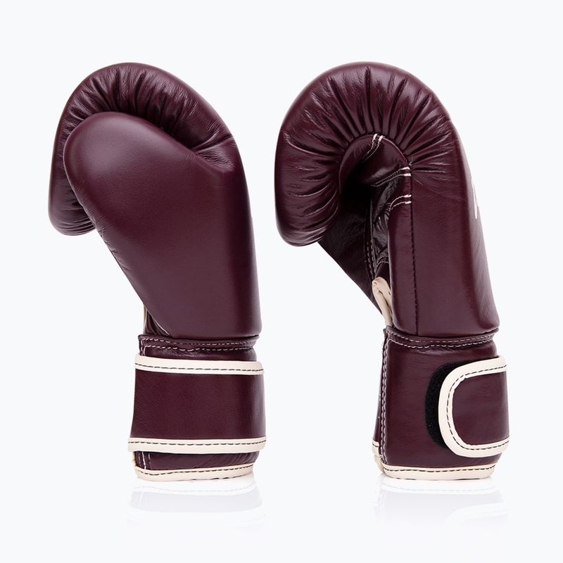 Boxhandschuhe Fairtex Real Leather Boxing maroon 3