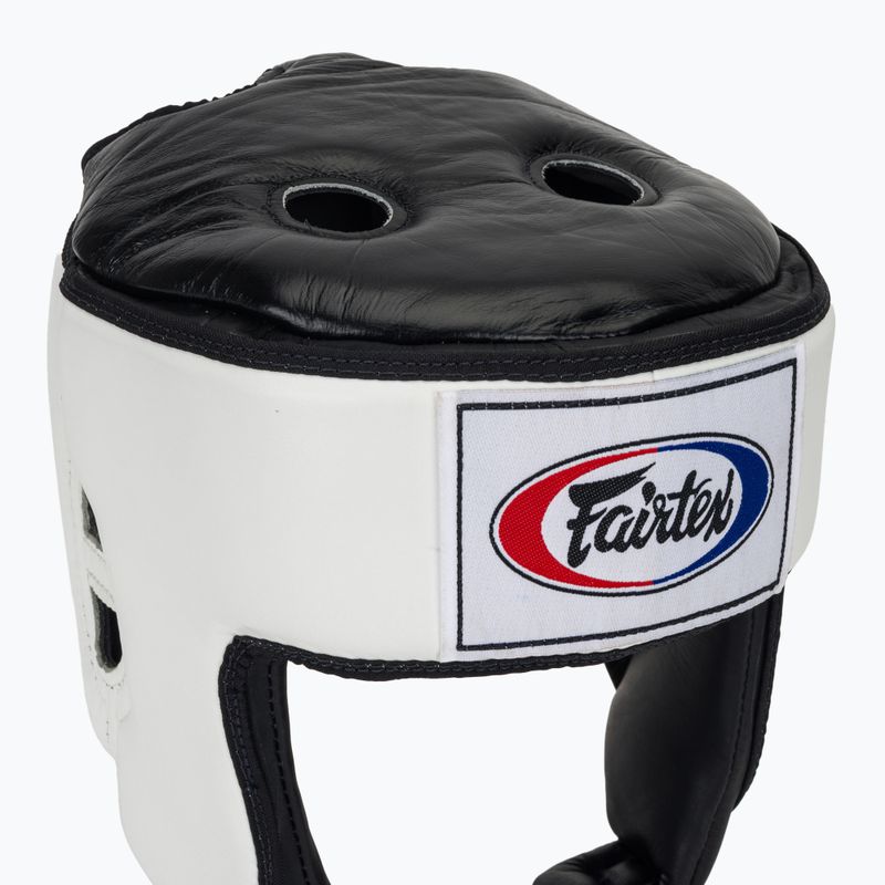 Boxhelm Fairtex Muay Thai & Kickboxing Competition white 4