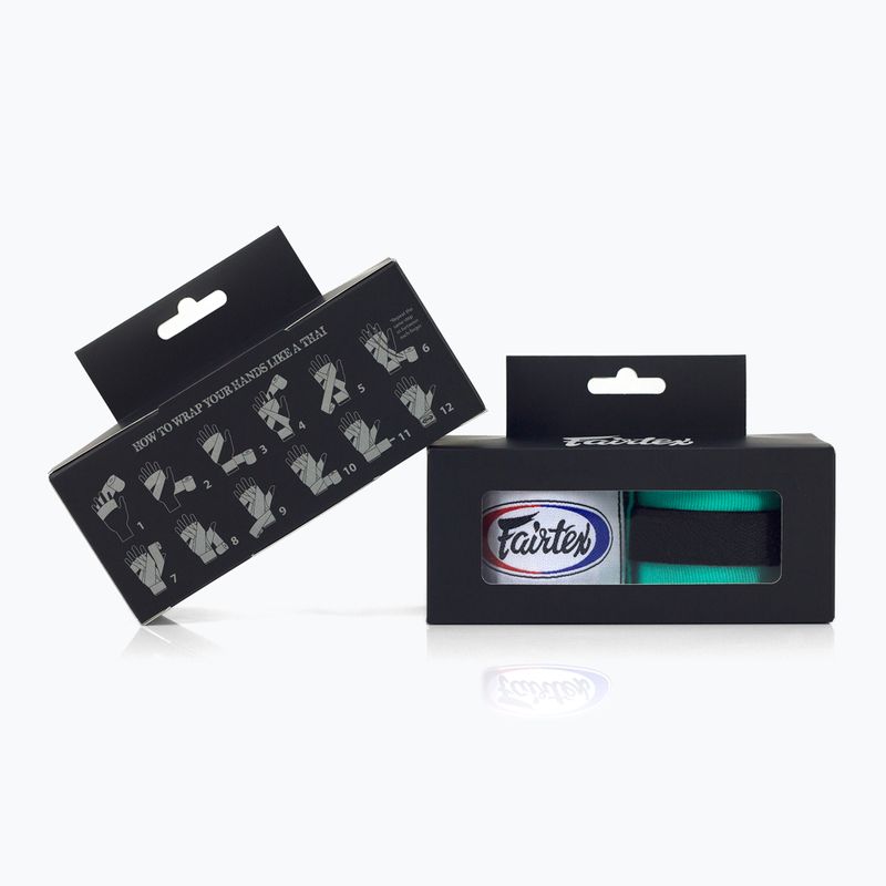 Boxbandagen Fairtex Handwraps 300 cm mint 3