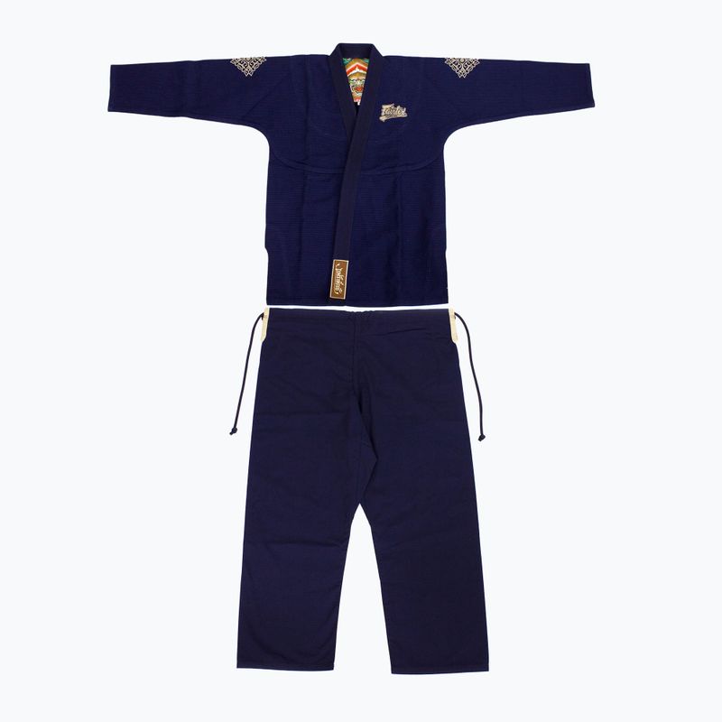 Gi für brasilianisches Jiu-Jitsu Fairtex "Matchanu" navy blue