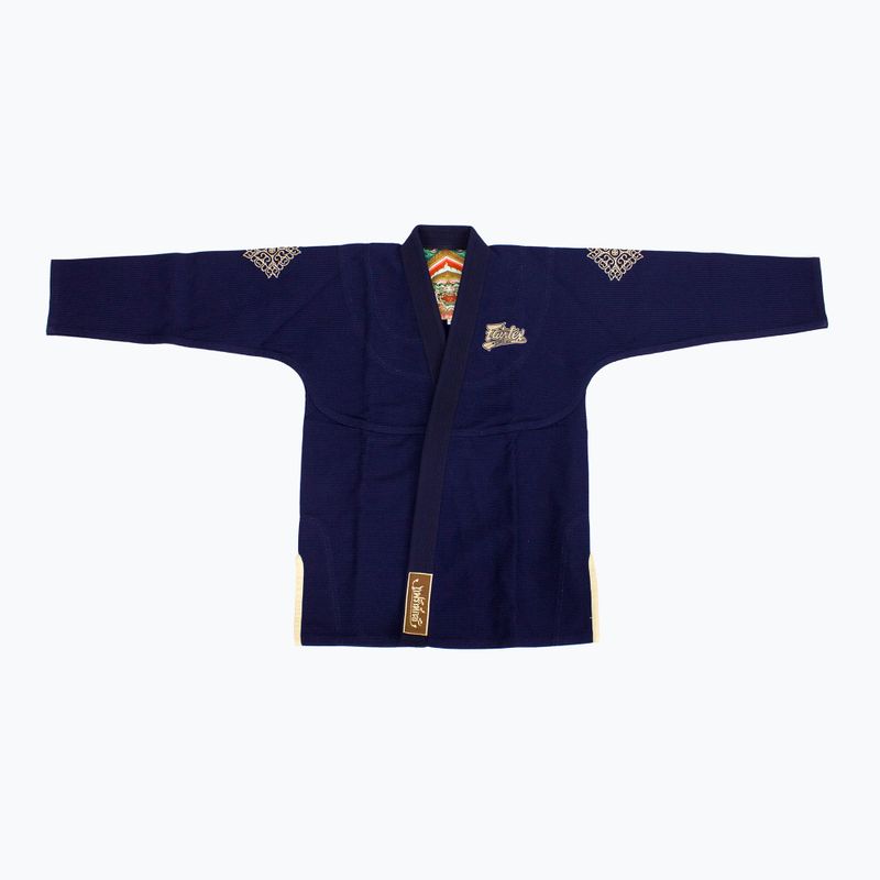 Gi für brasilianisches Jiu-Jitsu Fairtex "Matchanu" navy blue 2