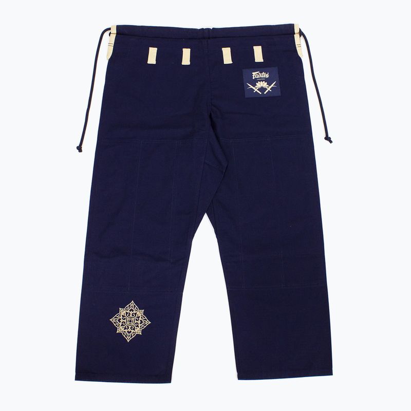 Gi für brasilianisches Jiu-Jitsu Fairtex "Matchanu" navy blue 7