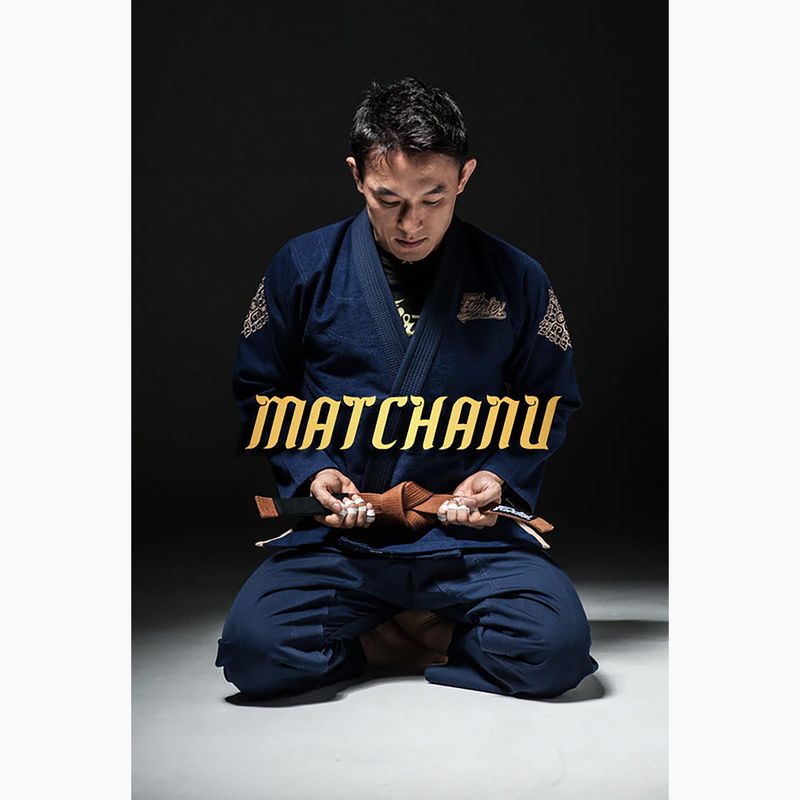 Gi für brasilianisches Jiu-Jitsu Fairtex "Matchanu" navy blue 12