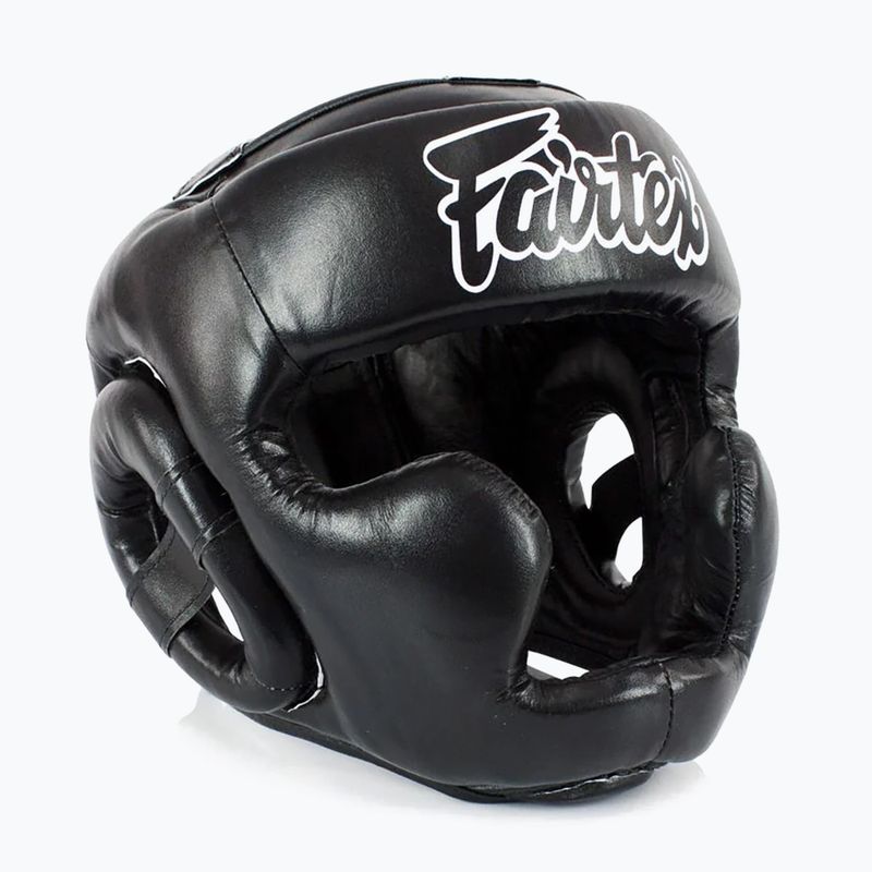 Boxhelm Kinder Fairtex Headguard for Kids black