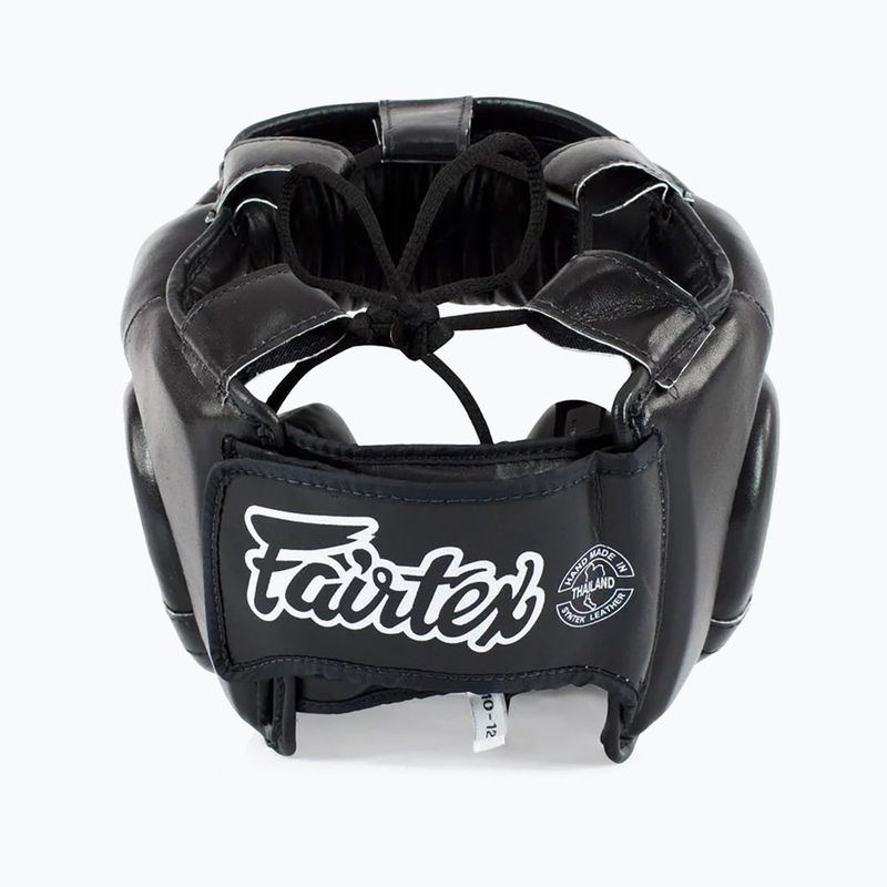 Boxhelm Kinder Fairtex Headguard for Kids black 3