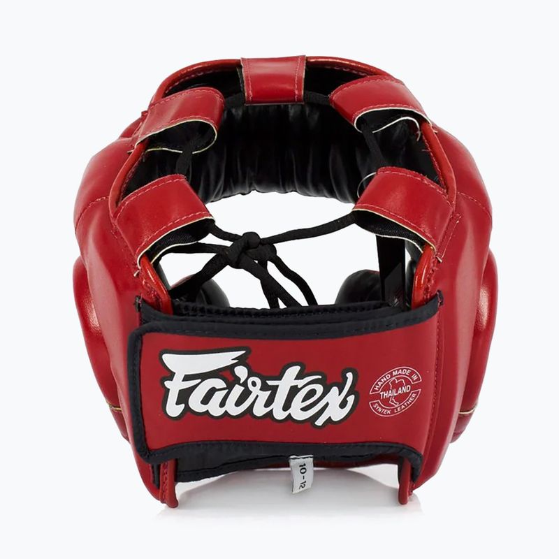 Boxhelm Kinder Fairtex Headguard for Kids red 3