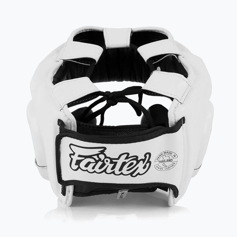 Boxhelm Kinder Fairtex Headguard for Kids white 3
