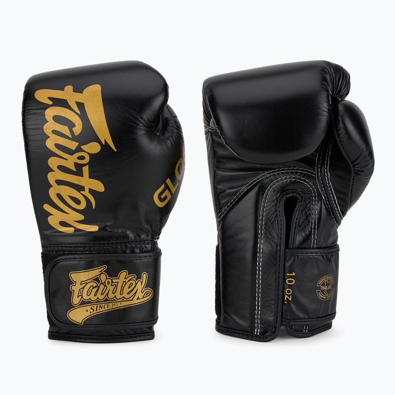 Boxhandschuhe Fairtex Glory Competition Lace Velcro black