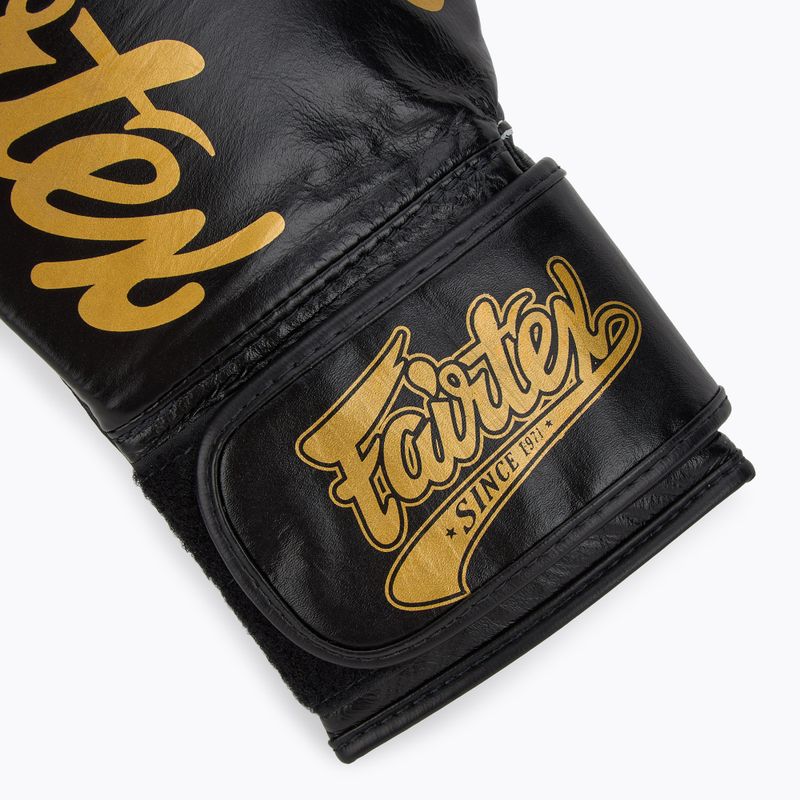 Boxhandschuhe Fairtex Glory Competition Lace Velcro black 6