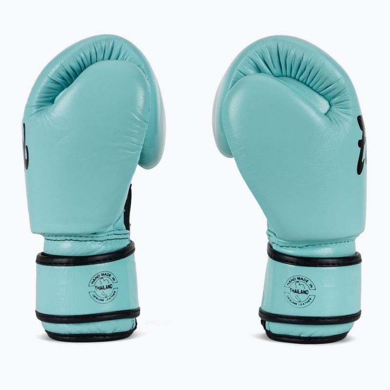 Boxhandschuhe Fairtex Genuine Leather Boxing blue 4