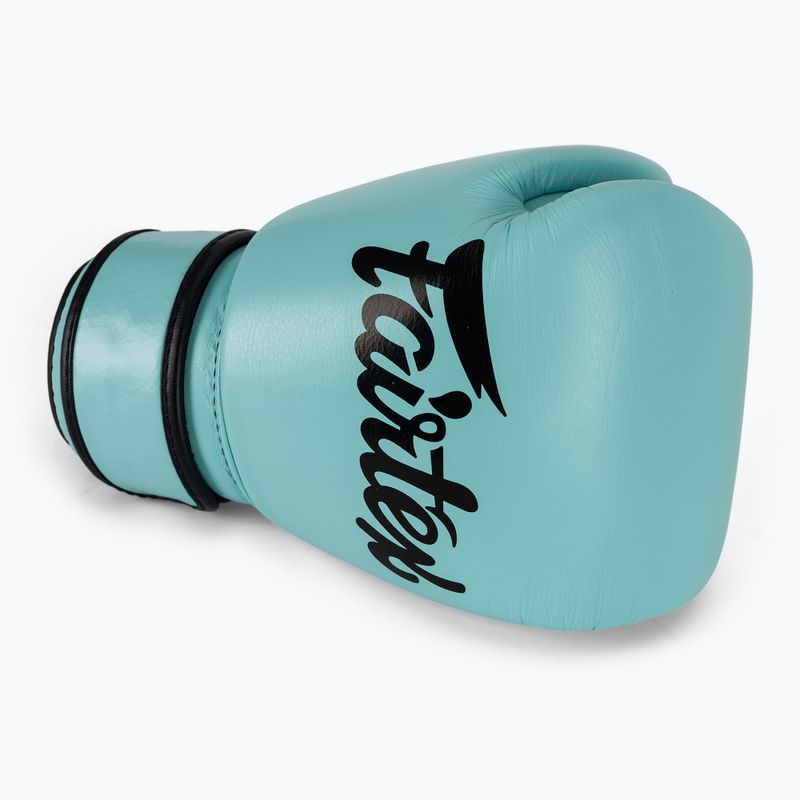 Boxhandschuhe Fairtex Genuine Leather Boxing blue 5